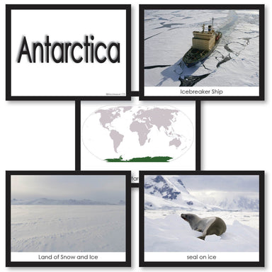 Geography Material-Study Of World Geography - Image Folder Of The Continent Antarctica