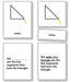 Math Materials-Geometry - Geometry Triangles 3-Part Cards With Definitions