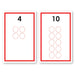 Math Materials-Numbers & Counting - Controlled Counting Cards For Early Math