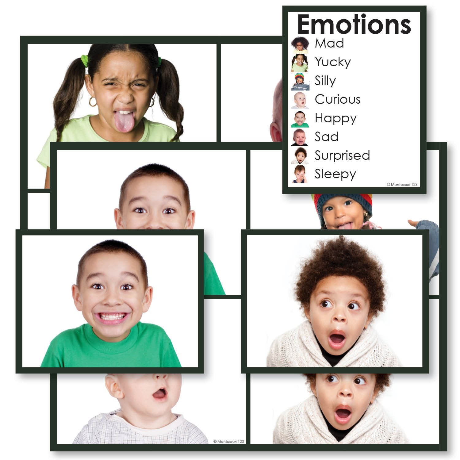 History Material-Culture - Emotions Cards With Chart