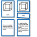 Math Materials-Geometry - Geometric Solids Nomenclature 3-Part Cards With Definitions