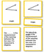 Math Materials-Geometry - Geometry Angles 3-Part Cards With Definitions