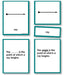 Math Materials-Geometry - Geometry Lines 3-Part Cards With Definitions