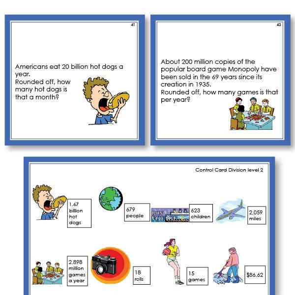 Math Word Problems for Division | Level 2 | Montessori123