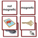 Physical Science-Physics/ Astronomy - Magnetic Or Non-magnetic Photograph Sorting Cards