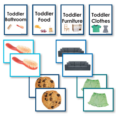 Toddler Material - Around The Home Toddler Cards